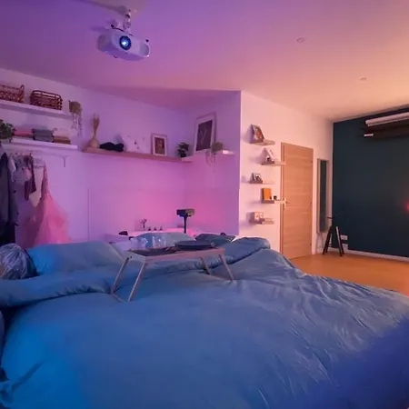 Capsule Nature & Photos - Jacuzzi - Netflix & Home Cinema - Ps5 & Jeu Thun-Saint-Martin Exterior photo