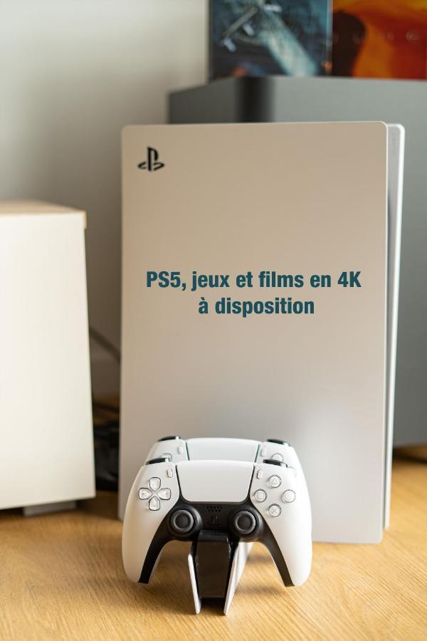 Capsule Nature & Photos - Jacuzzi - Netflix & Cinema - Ps5 & Jeu Apartment